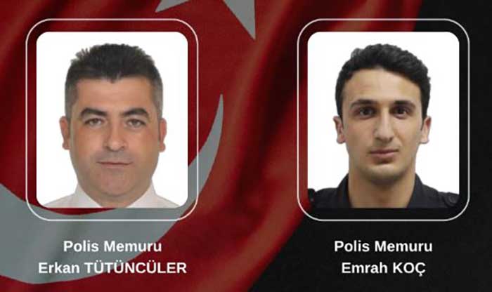 Çorlu’da acı olay: 2 polis memuru şehit 1 TEKIRDAGDA SILAHLI KAVGA IHBARINA GIDEN 1
