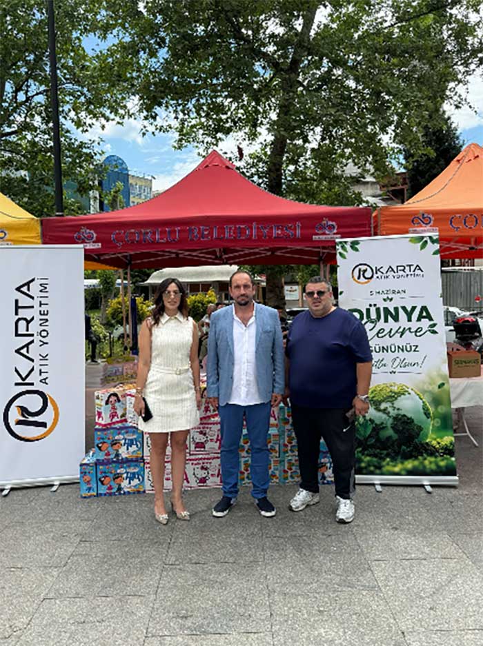 Çorlu’da Çevre Haftası Etkinliğine Anlamlı Destek 1 Cevrehaftasi
