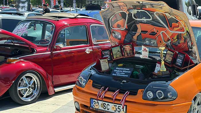 Modifiye Tutkunları Çorlu’da Buluştu 1 TEKIRDAGDA MODIFIYE ARAC TUTKUNLARI BI 2